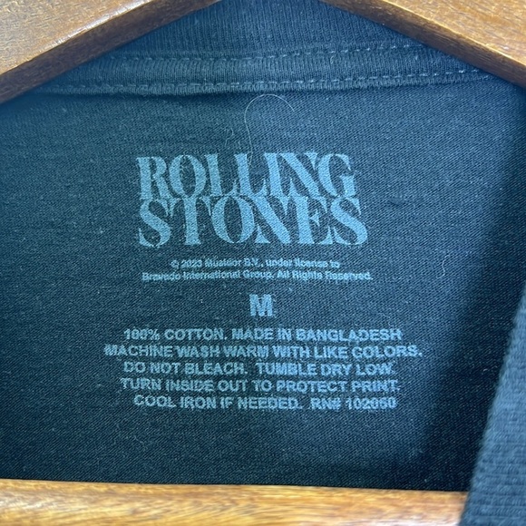 Rolling Stones - Rolling Stones Red Tongue 1989 Graphic Short Sleeve T Shirt M - Picture 7 of 8